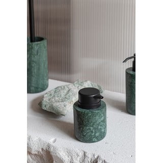 Tmavě zelený mramorový dávkovač mýdla 200 ml Marble – Mette Ditmer Denmark