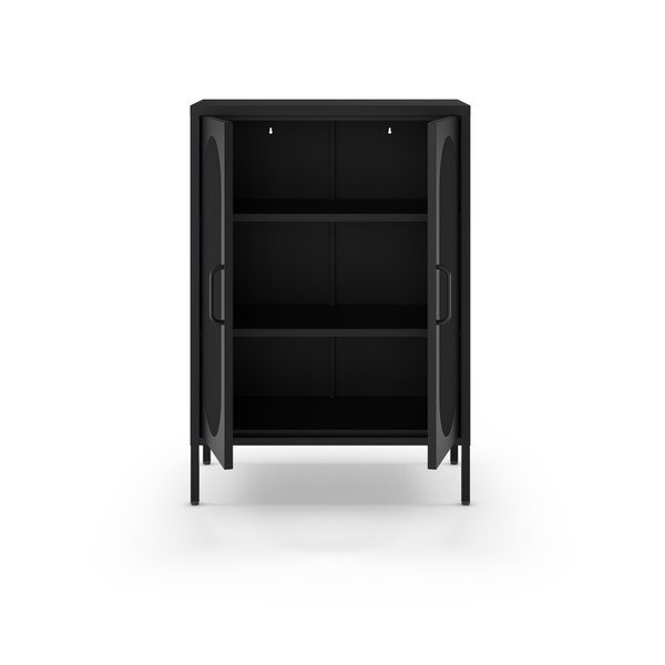 Černá skříňka 70x100 cm Diora – Marckeric-image-3