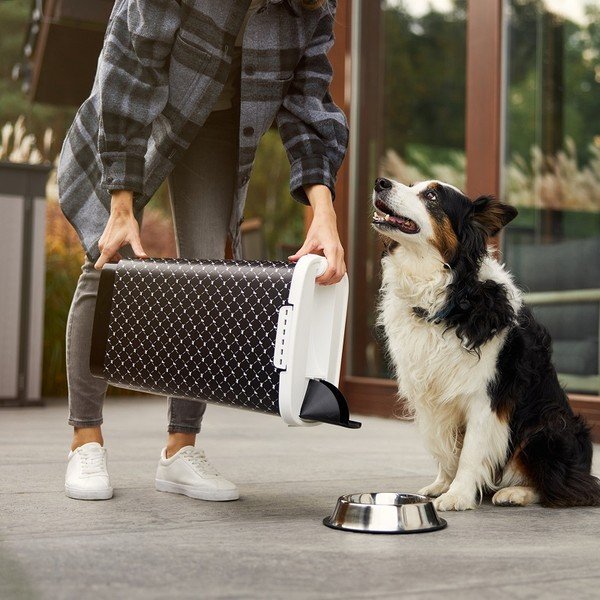 Černý box na granule 50 l Cody - Rotho-image-2