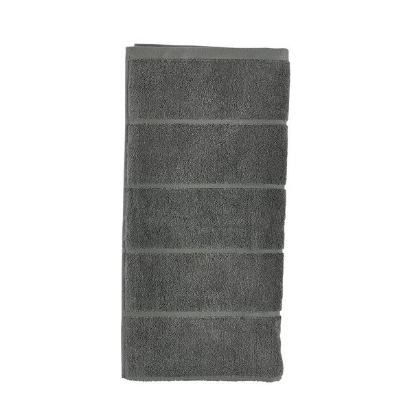 Tmavě zelená froté bavlněná osuška 70x140 cm Sauna – Zone