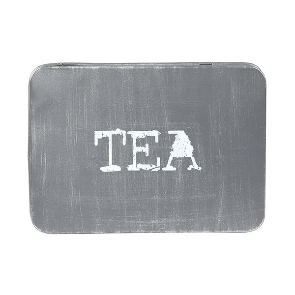 Šedá kovová krabice na čaj LABEL51-image-3