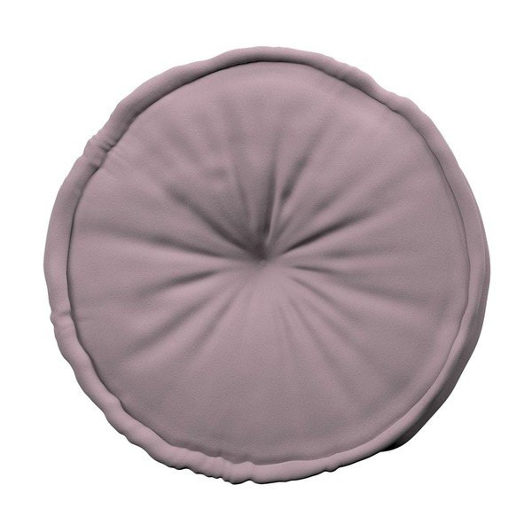 Růžový polštář na sezení Posh Velvet – Yellow Tipi-image-1