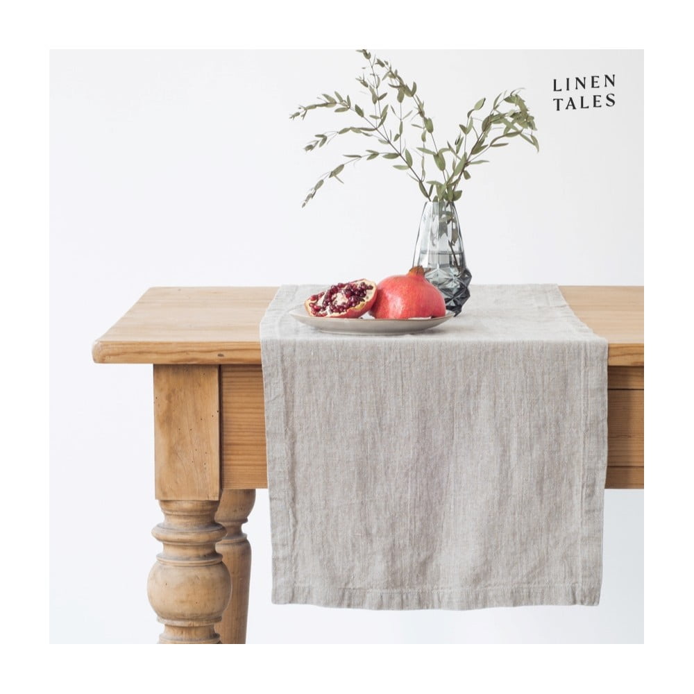 Lněný běhoun na stůl 40x150 cm – Linen Tales
