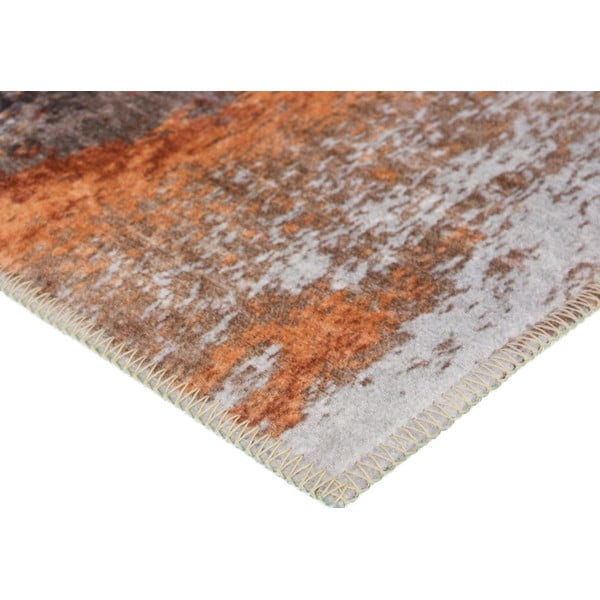 Červeno-modrý pratelný koberec 150x80 cm - Vitaus-image-2