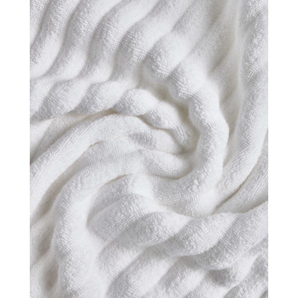 Bílá froté bavlněná osuška 70x140 cm Navira – Kave Home-image-4