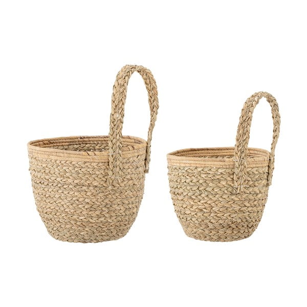 Košíky z mořské trávy v sadě 2 ks ø 26x41 cm Amia – Bloomingville