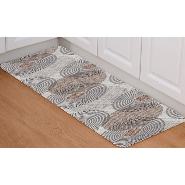 Šedý pratelný koberec běhoun 58x240 cm – Oyo Concept-image-1