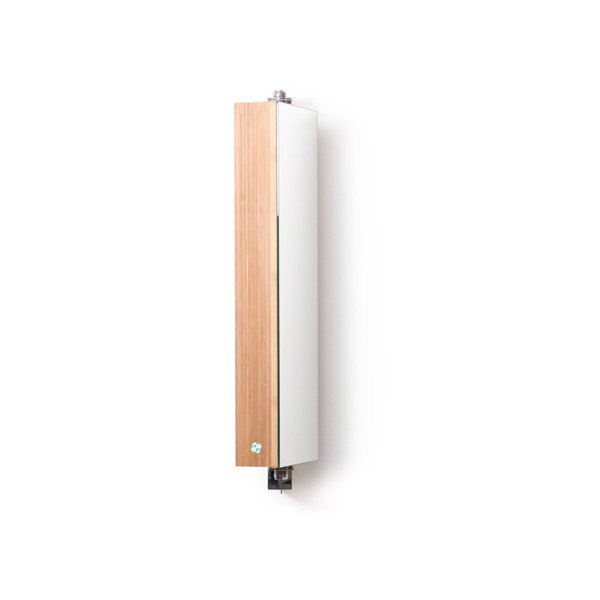 Bambusová koupelnová skříňka se zrcadlem Wireworks Domain Bamboo, výška 71 cm-image-3