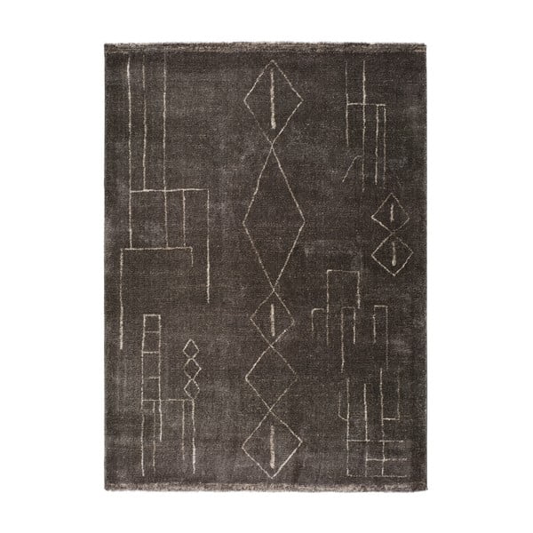 Šedý koberec Universal Moana Freo, 135 x 190 cm