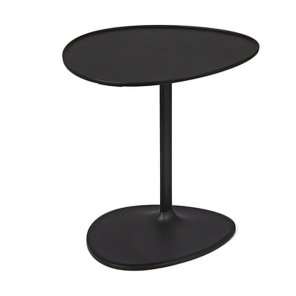 Černý příruční stolek PLM Barcelona Venus