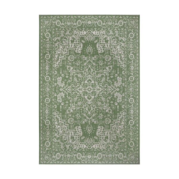 Zeleno-béžový venkovní koberec Ragami Vienna, 200 x 290 cm