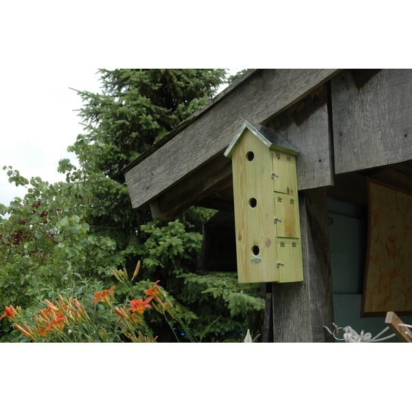 Dřevěná ptačí budka Triple – Esschert Design-image-3