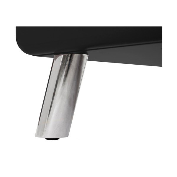 Černá TV stolek Tenzo Cobra, šířka 118 cm-image-1