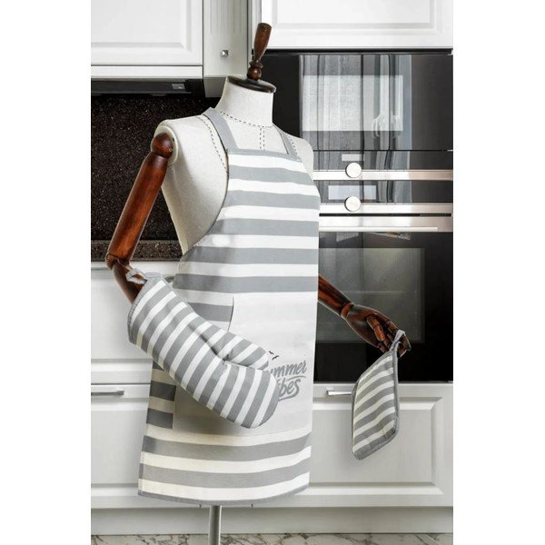Lněná zástěra Vibes – Mila Home-image-1