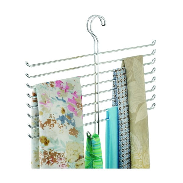 Kovový věšák na šátky a šály iDesign Classico, 40 x 32 cm-image-2