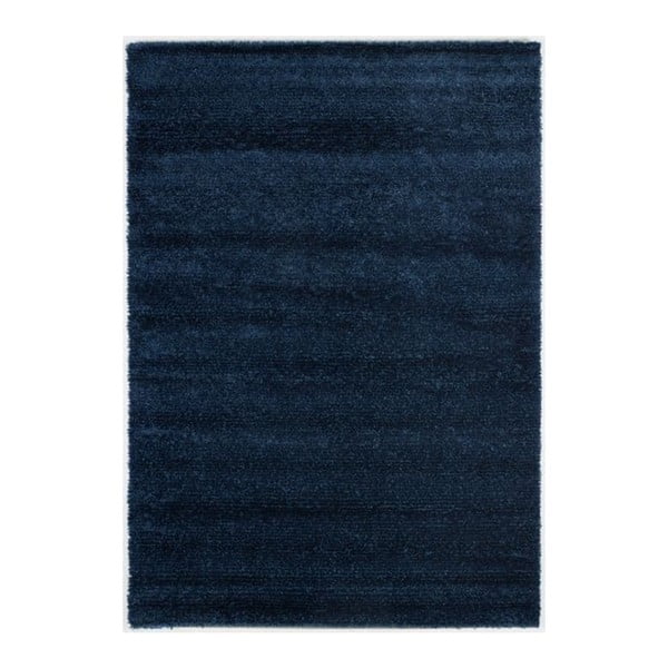 Tmavě modrý koberec Calista Rugs Luceme, 80 x 150 cm