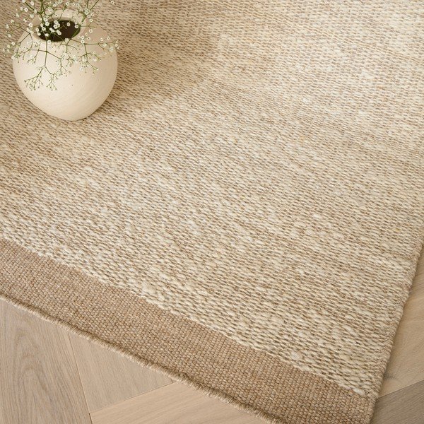 Béžový/krémový ručně tkaný vlněný koberec 120x170 cm Lima Sand – Asiatic Carpets-image-2