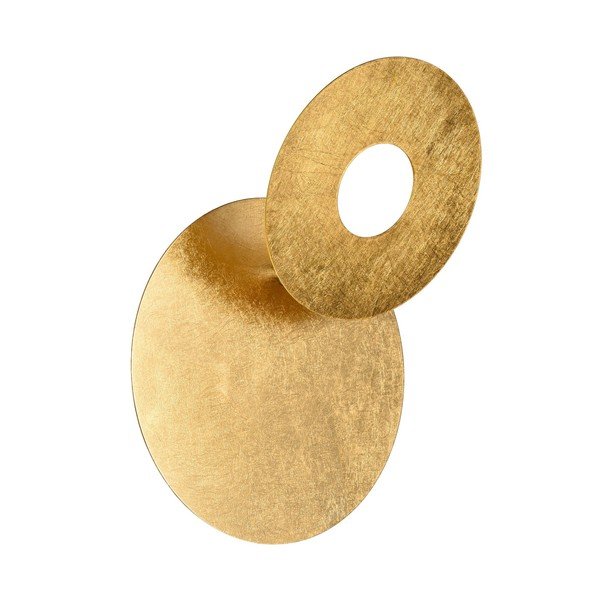 LED nástěnné svítidlo ve zlaté barvě Leano – Trio