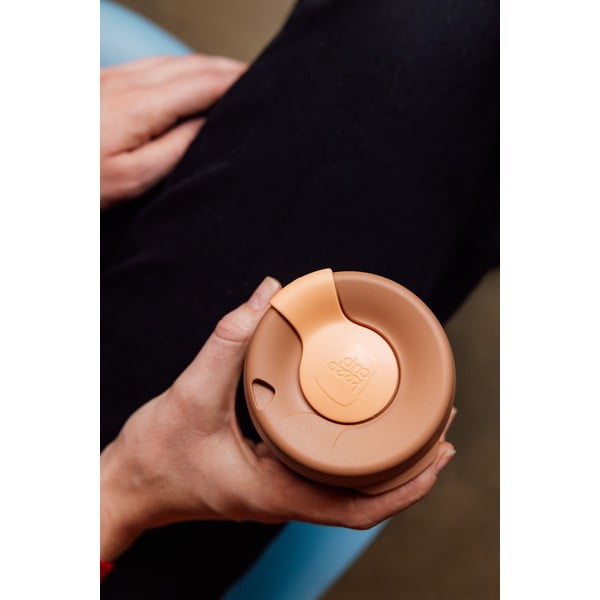Růžovo-hnědý cestovní hrnek 340 ml Brew Frappe M – KeepCup-image-1