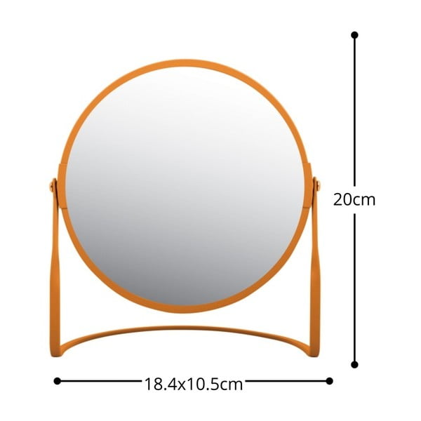 Kosmetické zvětšovací zrcadlo (zvětšení 5x) ø 18 cm Akira – Spirella-image-3