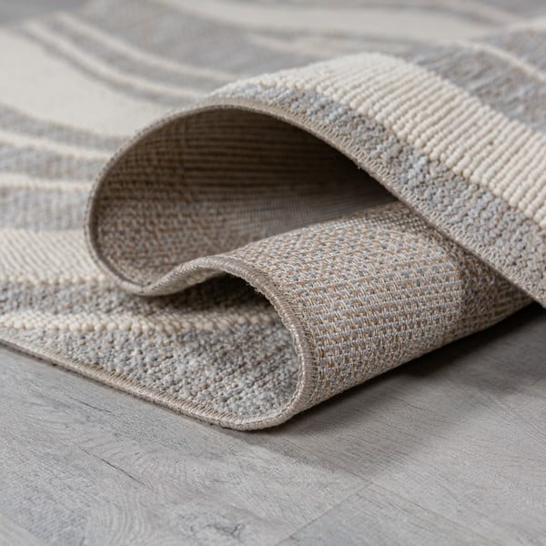 Šedý pratelný koberec 200x310 cm Calder – Flair Rugs-image-3