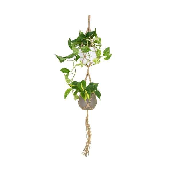 Látkový závěs na květináč ø 10 cm (výška 120 cm) Macramé – Artevasi