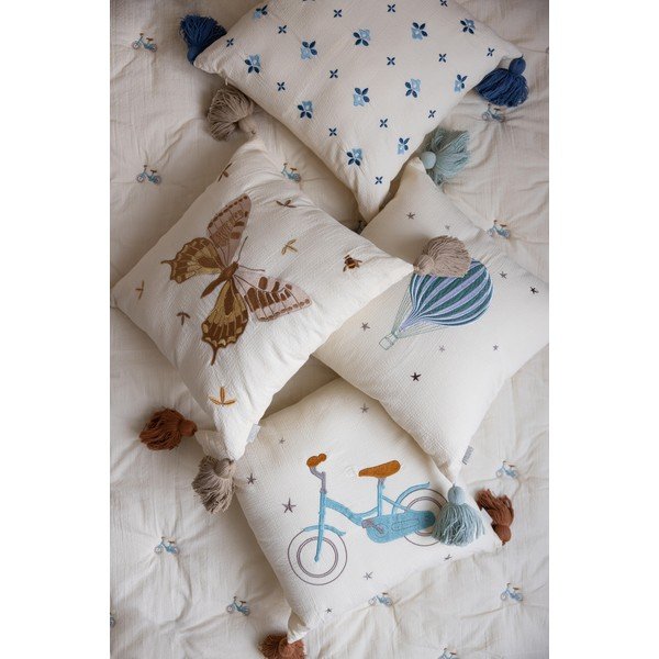 Dětský polštářek z bio bavlny 35x35 cm Balloon – Cam Cam Copenhagen-image-1