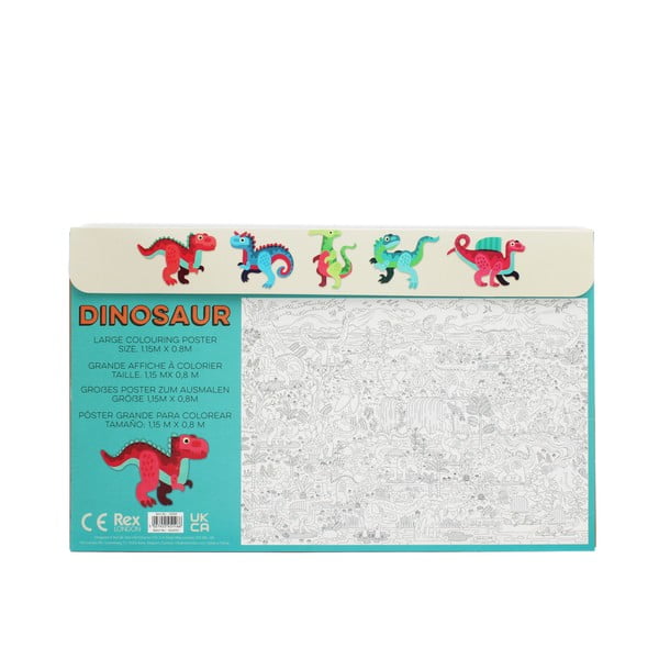 Omalovánky Baby Dinos – Rex London-image-3