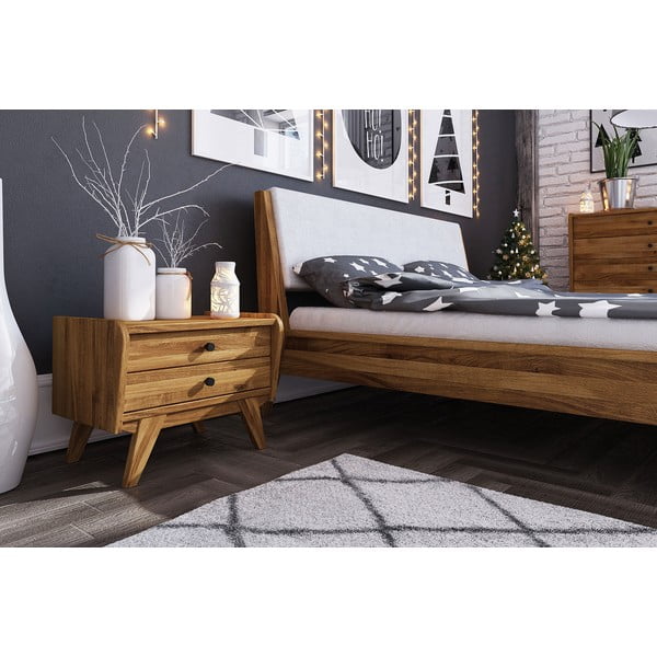 Noční stolek z dubového dřeva Retro 1 - The Beds-image-4