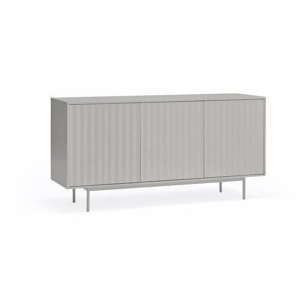 Šedá nízká komoda 159x80 cm Sierra – Teulat-image-2