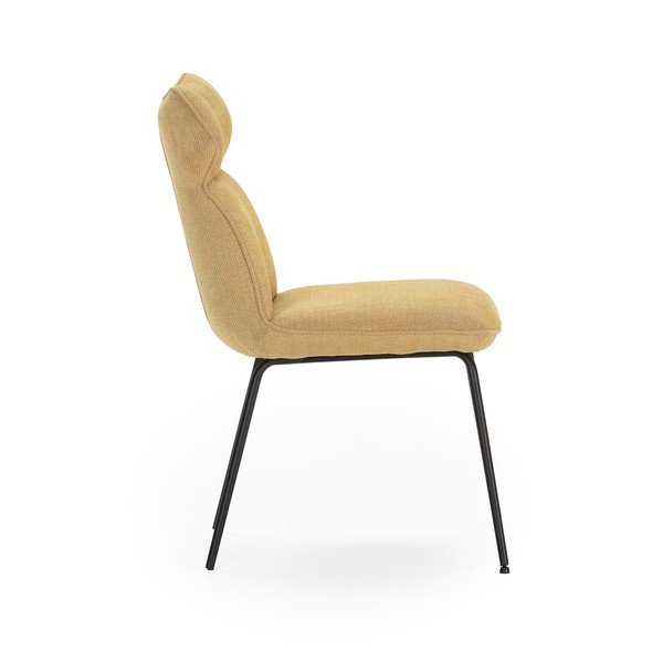 Jídelní židle v hořčicové barvě v sadě 2 ks Dara – Marckeric-image-3