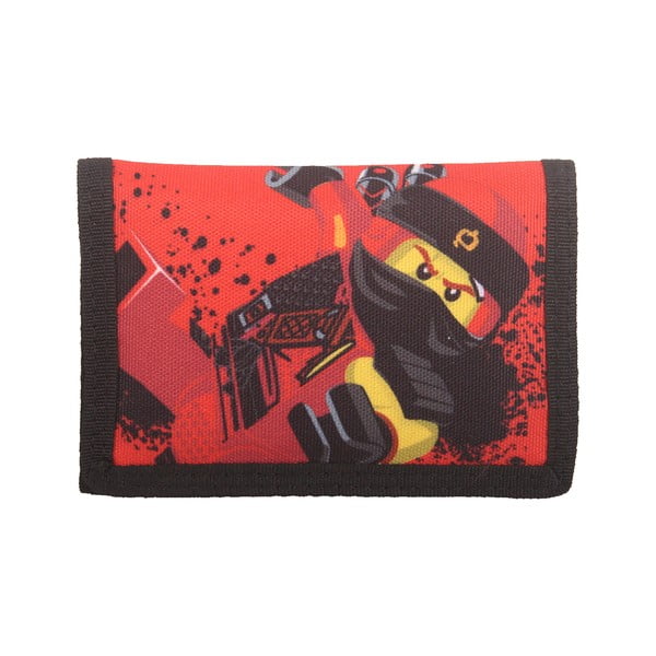 Červená peněženka LEGO® NINJAGO Kai