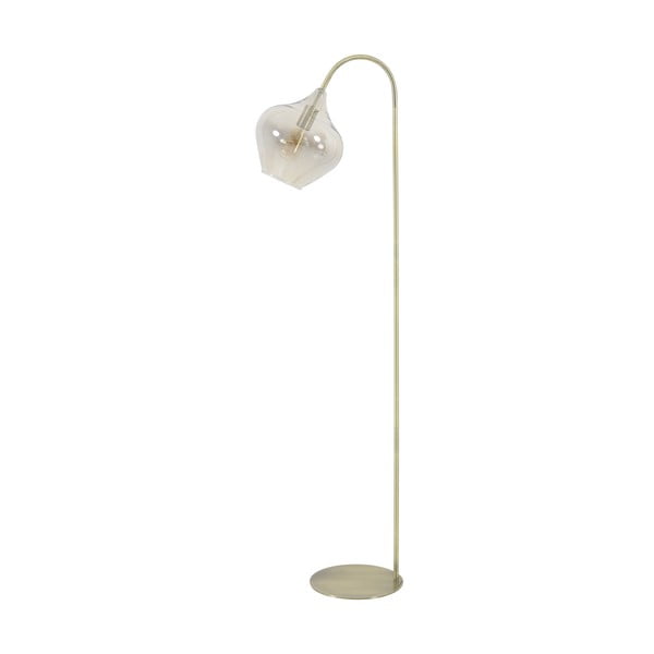Stojací lampa ve zlaté barvě (výška 160 cm) Rakel – Light & Living-image-3