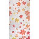 Oranžový/slonovinový pratelný dětský koberec 80x150 cm Fall Flowers – Vitaus