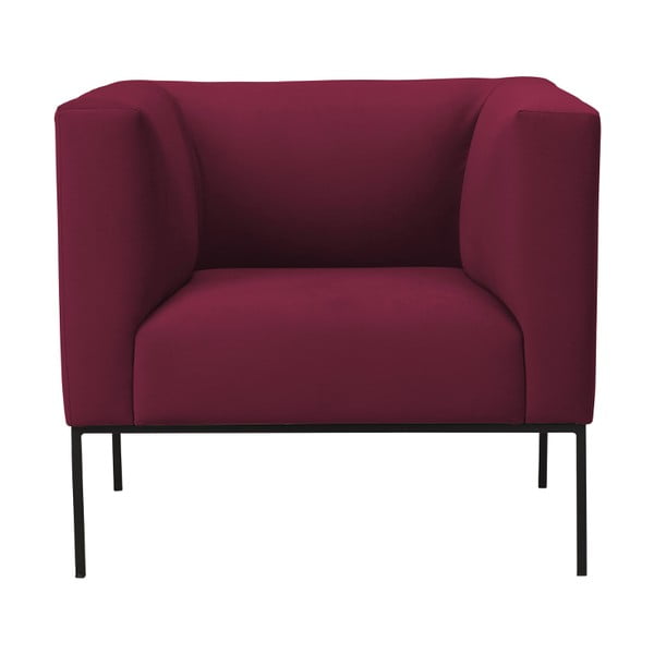Červené křeslo Windsor & Co Sofas Neptune