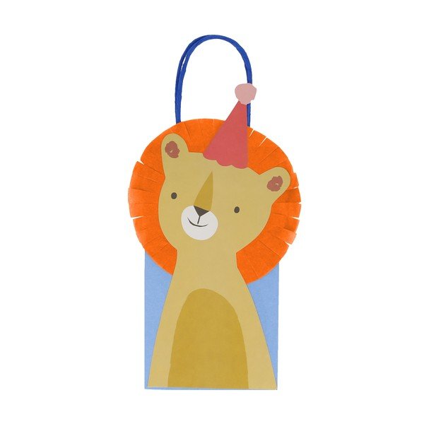 Dárkové tašky v sadě 8 ks 11x6 cm Animal Parade – Meri Meri-image-3