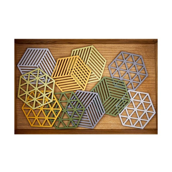 Silikonová podložka pod hrnec 16x14 cm Hexagon – Zone-image-1