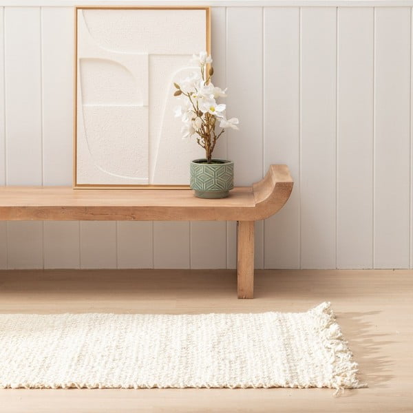 Krémový jutový běhoun 70x170 cm Altea – Ixia-image-2
