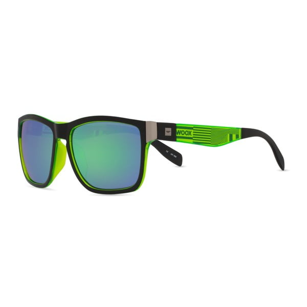Brýle s černo-zelenými obroučkami Woox Speculum