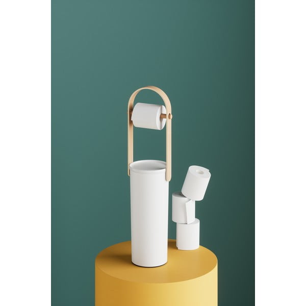 Bílý plastový stojan na toaletní papír Bellwood – Umbra-image-4