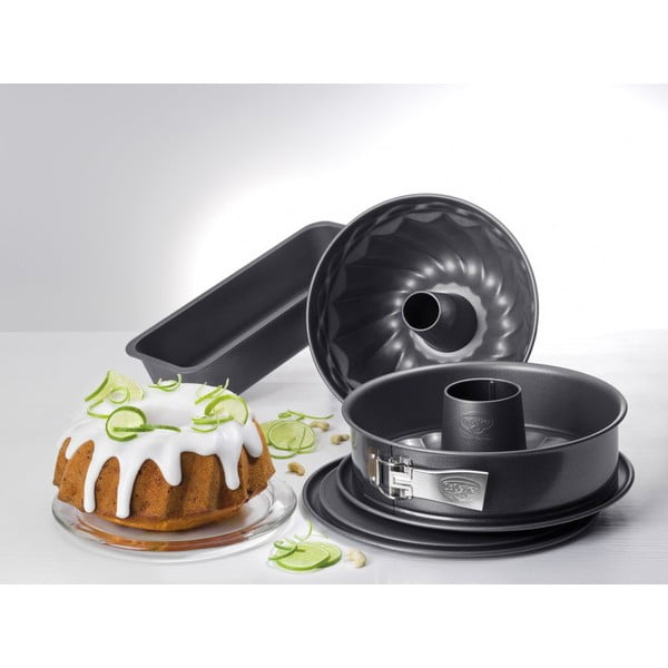 4dílný set ocelových pečících forem Dr. Oetker Four-image-1