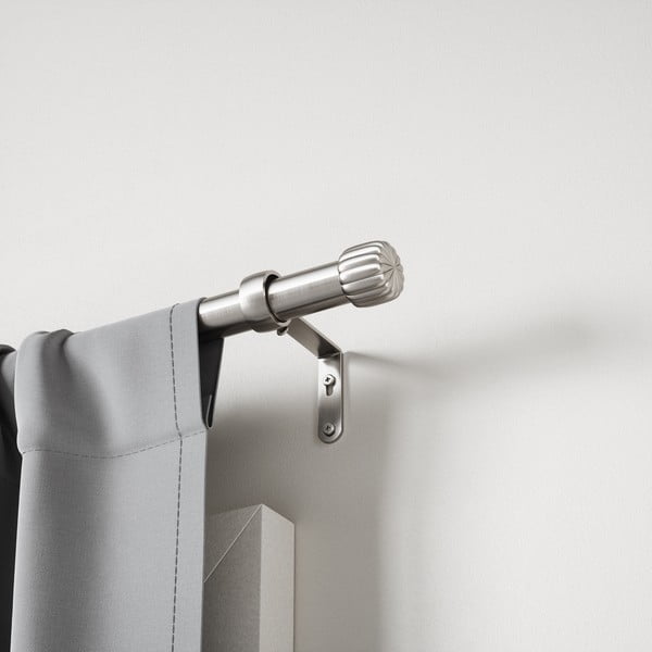 Ocelová roztažitelná garnýž ve stříbrné barvě 91 - 168 cm Cleo – Umbra-image-2