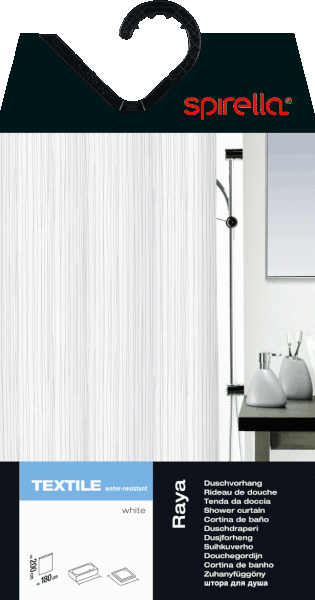 Sprchový závěs 180x200 cm Raya – Spirella-image-2