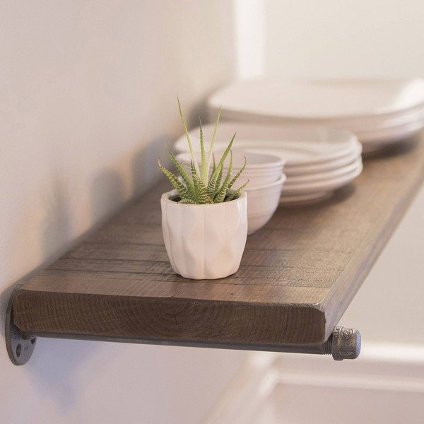 Sada 3 dřevěných nástěnných polic Pippe-image-2