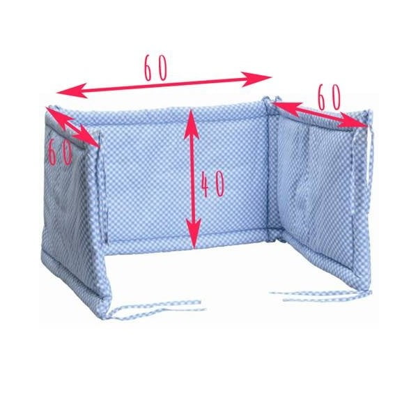 Výstelka do postýlky Forest Friend, 60x60x60 cm-image-2