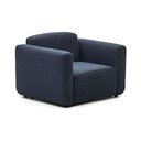 Tmavě modré křeslo Neom – Kave Home