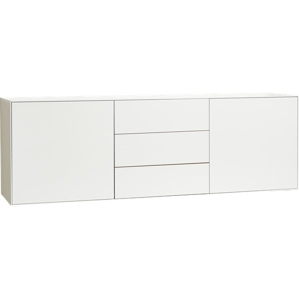 Bílá nízká komoda 180x59 cm Edge by Hammel - Hammel Furniture