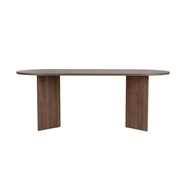 Jídelní stůl v dekoru ořechu 90x200 cm Sabella – Kalune Design