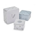 Ocelové dózy v sadě 3 ks na sušenky Farmers Kitchen – Cooksmart ®