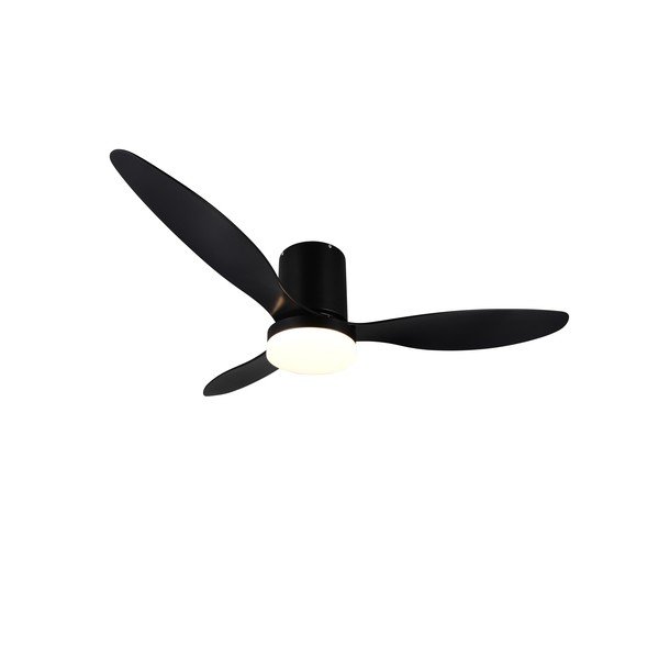 Matně černé LED stropní svítidlo ø 132 cm Göteborg – Reality-image-2